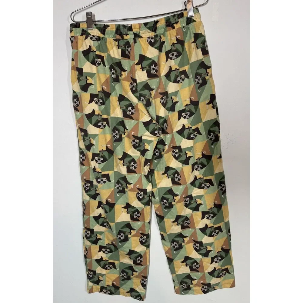 Disney Parks Flash Zootopia Pull On Cotton Pajama Pants Size M Drawstring Lounge - Picture 2 of 6